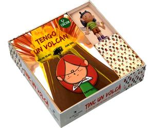 Tengo un volcán Pack Libro + Figura del hada de los volcanes. Colección de Míriam Tirado y Joan Turu. Para niños a partir de 4 años. (Calita)