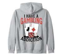 Tengo una adicción al Juego Divertido Jugador Amante Gamble Sudadera con Capucha