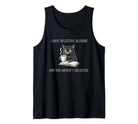 Tengo una audición selectiva No fuiste seleccionado Funny Mad Cat Camiseta sin Mangas