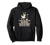 Tengo una audición selectiva No fuiste seleccionado Hoy Gato Sudadera con Capucha