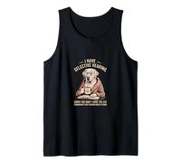 Tengo una audición selectiva Sarcasmo Labrador Mamá Camiseta sin Mangas