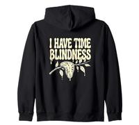 Tengo una Cita de ceguera del Tiempo Diciendo ceguera del Tiempo Humor Sudadera con Capucha