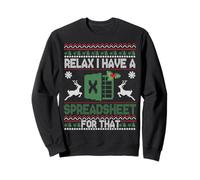 Tengo una Hoja de cálculo para Ese suéter Feo de Navidad de Excel Sudadera