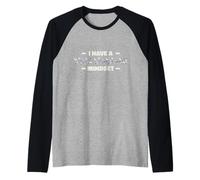 Tengo UNA MENTALIDAD MILLONARIA Motivacional Camiseta Manga Raglan