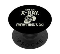 Tengo una radiografía, Todo está Bien. Rayos X Diciendo PopSockets PopGrip Adhesivo