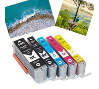 TengSheng Teng 33XL Cartuchos Reemplaza para Canon PGI-1500XL PGI-1500 XL Cartuchos de Impresora para Canon Maxify MB2000 MB2050 MB2150 MB2155 MB2300 MB2350 MB2750 MB2755(4BK, 2C, 2M, 2Y)… (5PK)