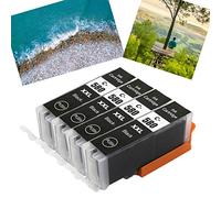 TengSheng Teng 33XL Cartuchos Reemplaza para Canon PGI-1500XL PGI-1500 XL Cartuchos de Impresora para Canon Maxify MB2000 MB2050 MB2150 MB2155 MB2300 MB2350 MB2750 MB2755(4BK, 2C, 2M, 2Y)… (15PK)