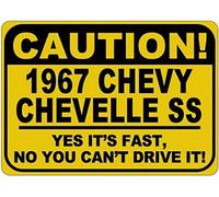Tengss Señal de Aparcamiento Personalizada 1986 86 Chevy Truck Please Look Don't Touch Tin Paution Sign - 12 x 16 Pulgadas