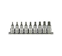 TENGTOOLS 38190054 Tengtools Modelo M1213TX Llaves de Vaso en Regleta Y Acero Inoxidable, Vasos 1/2"