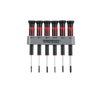 TengTools - Kit de herramientas de precisión de 6 piezas para reparar ordenadores, gafas, relojes, iphone, Macbook Pro, Playstation, disco duro, portatil, teclado - 2.0, 2.5, 3.0, #00, #0, #1 (6 mini destornilladores)
