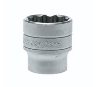 Tengtools - Llaves de vaso bihexagonales 1/2" 30 mm