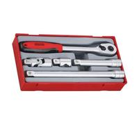 Tengtools TT1205 - Juego de carraca y accesorios 1/2" de 5 piezas
