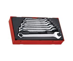 Tengtools TT3592 - Juego de 8 llaves combinadas, pulgadas
