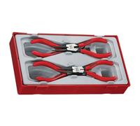 Tengtools TT474-5 - Juego de 4 alicates circlip 5"