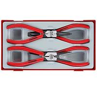 Tengtools TT474-7 - Juego de alicates circlip 7" Mega Bite de 4 piezas