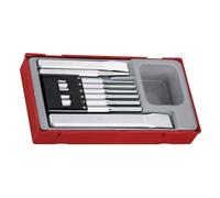 Teng Tools Juego de buriles TTPC09 – 6 buriles, 2 cortafríos y 1 buril central