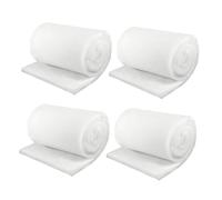 TENGWA 4 Piezas Esponja Filtro Pecera 100 * 12 * 2cm Filtro Esponja Acuario Engrosado Filtro Pecera Blanca Espuma Adecuada para Acuarios y Estanques