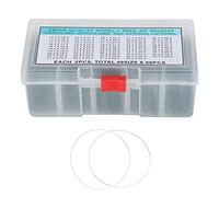 TengXiCLP AR - 6008G08 Juntas de anillo impermeables para relojes, juntas de repuesto para resistencia al agua, surtido de 98 tamaños con caja de almacenamiento para técnicos y entusiastas d
