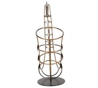 TengXiCLP Botellero para saxofón, Soporte para Botellas de Vino de Metal para saxofón, diseño único en Forma de saxofón con construcción de Hierro metálico Hecho a Mano, Estante para