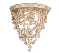 TengXiCLP Estantería Europea de Almacenamiento para Colgar en la Pared, Estante montado en la Pared para decoración del hogar, decoración de Pared Vintage de Resina con Espacio de exhibición