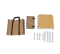 TengXiCLP Folding Camping Table, Portable Outdoor Table, Lightweight Aluminum Alloy Picnic Table with Adjustable Height and Large 80x40 cm Top for Camping Fishing Travel Home Use