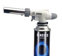 TENGYES - Encendedor de butano de cocina - Antorcha culinaria de cocina, soplete profesional ajustable con 360 grados invertidos para crema, brulee, barbacoa, hornear, joyas (butano no incluido)