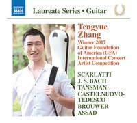 Tengyue Zhang Tengyue Zhang: Scarlatti/J.S. Bach/Tansman/ (CD) (Importación USA)