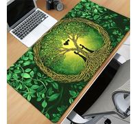 TengYuer Alfombrilla de Ratón Gaming XXL 1200x600x3mm, Árbol de la Vida | Alfombrilla Escritorio Grande Antideslizante, Superficie de Alta Precisión y Velocidad para Teclado, PC y Laptop