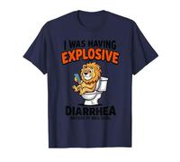 Tenía diarrea explosiva Antes de Que Fuera Genial y Divertido león Camiseta