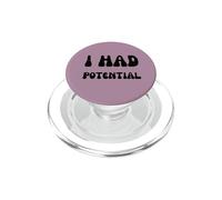 Tenía potencial, Broma de física Retro, Estilo Vintage PopSockets PopGrip para MagSafe