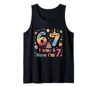 Tenía Seis años, Ahora Tengo Siete, Autismo, Pascua, 67, Meme, séptimo cumpleaños Camiseta sin Mangas