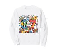 Tenía Seis años, Ahora Tengo Siete, Autismo, Pascua, 67, Meme, séptimo cumpleaños Sudadera