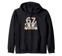 Tenía Seis años, Ahora Tengo Siete, Autismo, Pascua, 67, Meme, séptimo cumpleaños Sudadera con Capucha