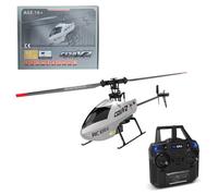 TENIREALX RC ERA C129 V2 RC Helicóptero 4CH 2.4GHz RTF Flybarless 6-Axis Gyro Mini 3D Flips Control Remoto Helicóptero Altitud Hold, despegue/aterrizaje con una tecla para adultos y principiantes