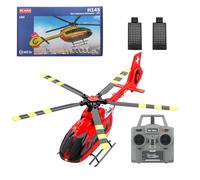 TENIREALX RC ERA C190 RC Helicóptero para adultos y principiantes, escala 1/30 6CH avión volador de un solo rotor con giroscopio de 6 ejes, motores duales sin escobillas y posicionamiento de flujo
