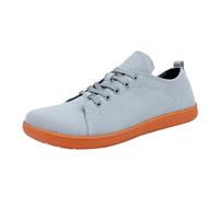 Tenis anchos para hombre, ligeros, sin cordones, transpirables, para caminar, correr, con cordones elásticos ajustables, tenis casuales para exteriores, para senderismo, camping, escalada, 1, gris, 41