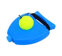 Tenis Ball On String Trainer - Return Feature, 8 Inch External Manual Device, Weatherproof Playground School Maintenance Component, Durable Blue Synthetic Fastener | Utility Tool For 1.1kg & Drills