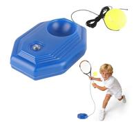 tenis base entrenador, 15x20x5 cm/5,9x7,87x1,96 pulgadas pelota de tenis entrenador de base de goma elástica cuerda rebote de alta resistencia base de poder para la práctica de una sola persona