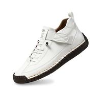 Tenis casuales para mujer con Schnrung, leichte Walking Schuhe aus PU weicher Sohle, Bequeme Freizeitschuhe fr Alltag Reise Stadt Spaziergang und Freizeitlook unterwegs täglich, Wh1, 41 EU