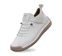 Tenis casuales para mujer con Schnrung, leichte Walking Schuhe aus PU weicher Sohle, Bequeme Freizeitschuhe fr Alltag Reise Stadt Spaziergang und Freizeitlook unterwegs täglich, Wh2, 37 EU