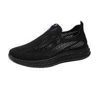 Tenis de malla para hombre, zapatos de tela fina transpirable para verano, antideslizantes, parte inferior suave, tenis de senderismo, ligeros, cómodos, de lona, a la moda, de tela transpirable