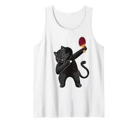 Tenis De Mesa Gato Conjunto De Pingpong Gato Ping Pong Camiseta sin Mangas