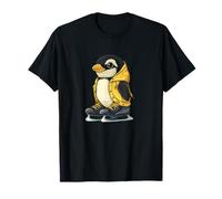 Tenis de Patinaje Ice Penguin para una Risa Fresca en Invierno Camiseta