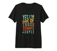 Tenis Divertido Sí, Soy uno de Esos tenistas Camiseta Premium