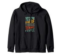 Tenis Divertido Sí, Soy uno de Esos tenistas Sudadera con Capucha