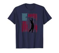 Tenis Hit us Open Patriot USA Flag Hole in One par Camiseta