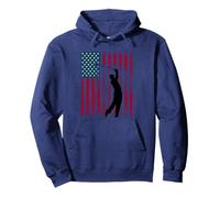Tenis Hit us Open Patriot USA Flag Hole in One par Sudadera con Capucha