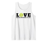Tenis Love no Significa Nada para mí Camiseta sin Mangas