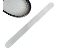 Tenis Racket Tape - 1.38x14.57 pulgadas, Transparente Impermeable Racquet Guard Head Protection | Badminton raqueta Protector Pegatina, Paddle And Tennis Rackets Head Tape For Training, Partidos
