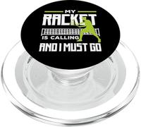 Tenista Mi Raqueta Está Llamando Y Debo Irme PopSockets PopGrip para MagSafe
